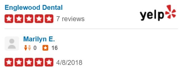 Englewood Dental Yelp Review Computer 1