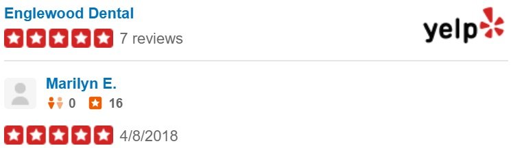 Englewood Dental Yelp Review Computer 3