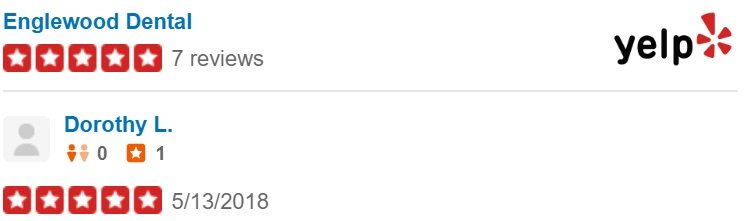 Englewood Dental Yelp Review Computer 4